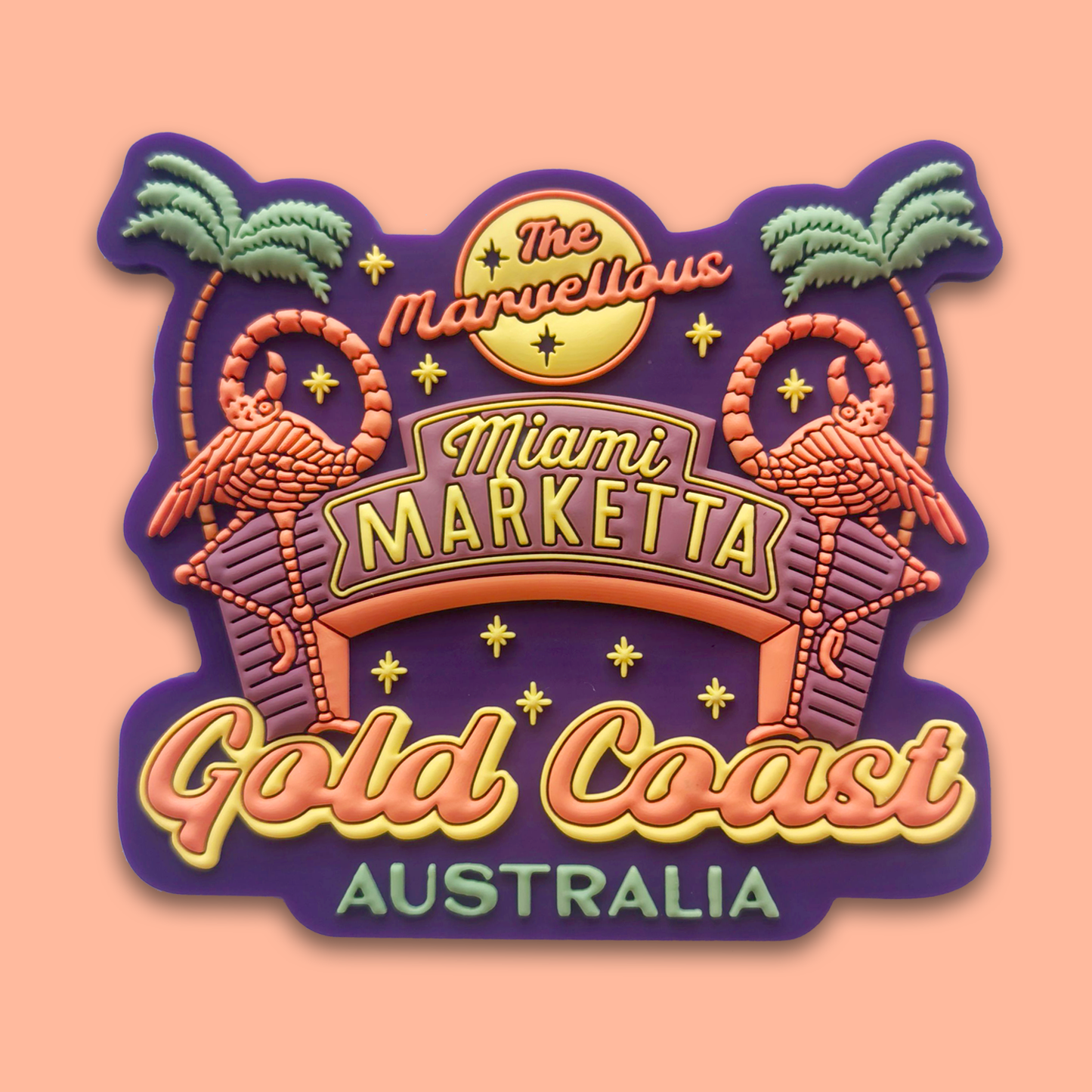 Marketta Arch - 3D puffy magnet