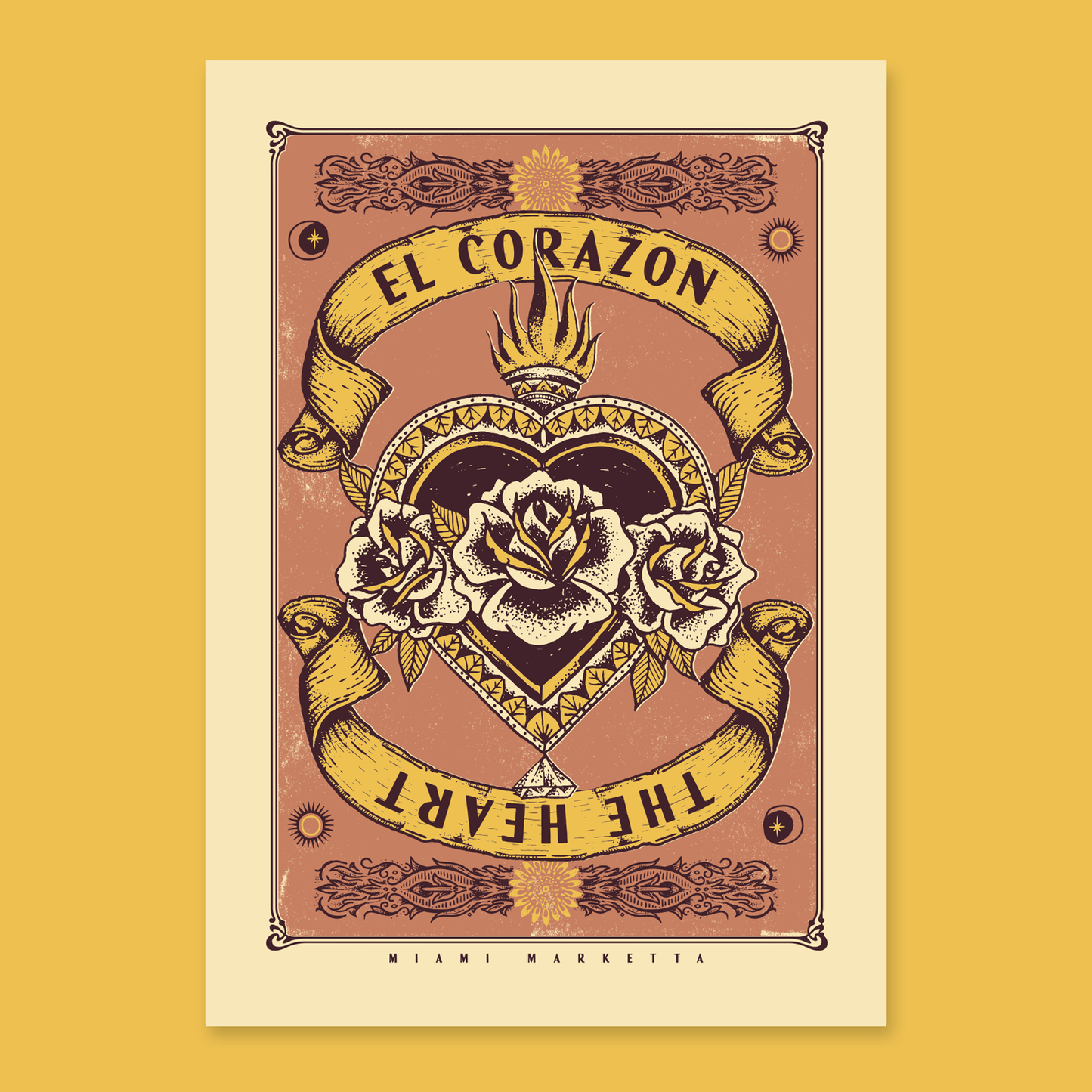 ART PRINT - El Corazon