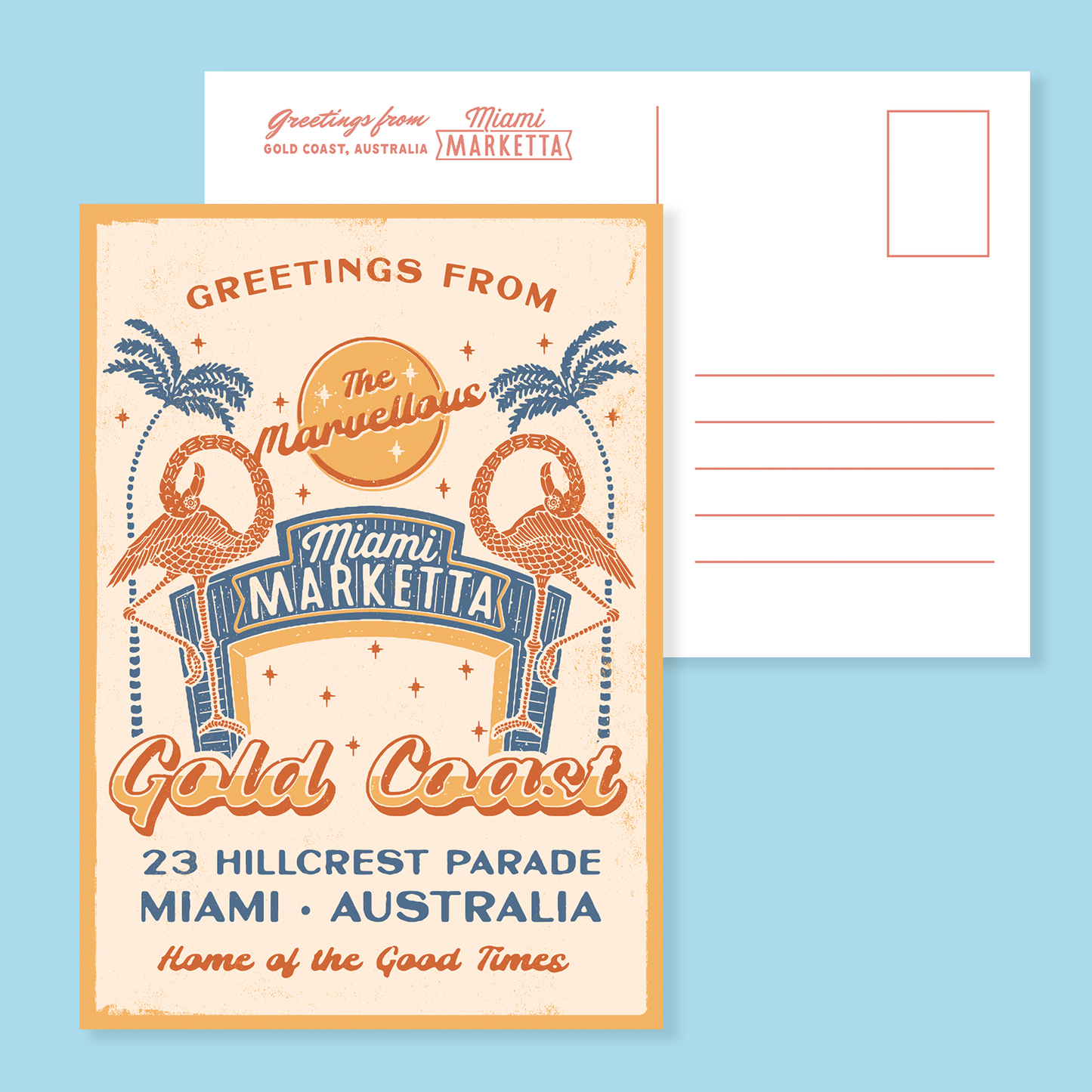 Marketta Arch Postcard