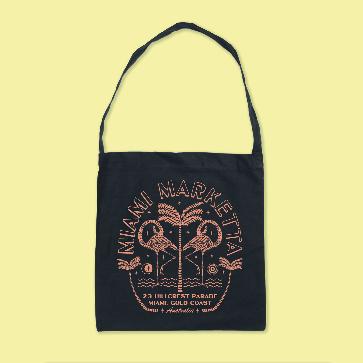 Marketta Icon Tote Bag - Black
