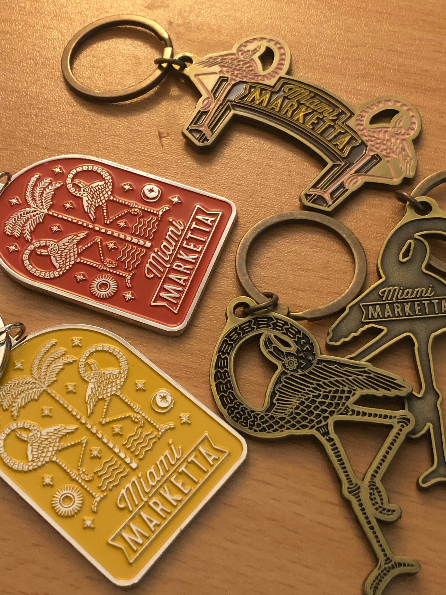 Marketta Arch Keyring