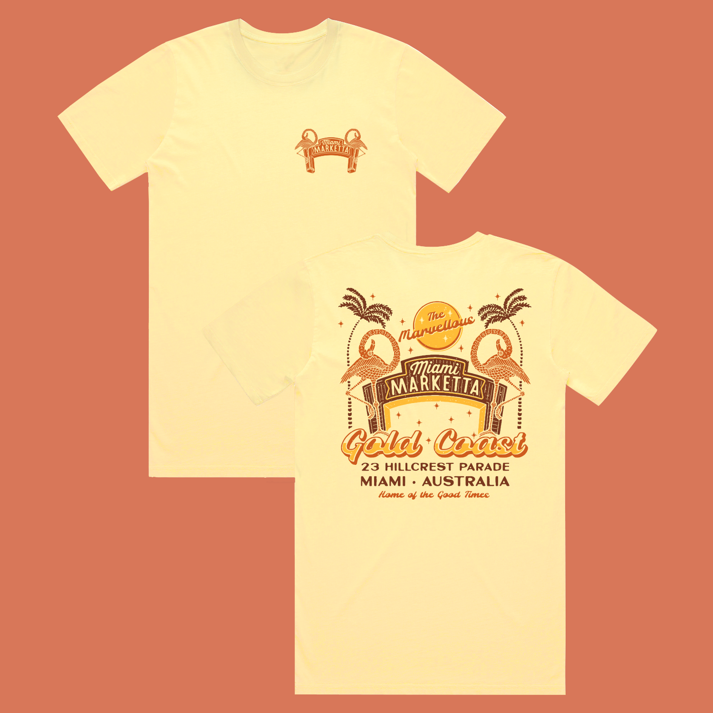Marketta Arch Tee - Butter