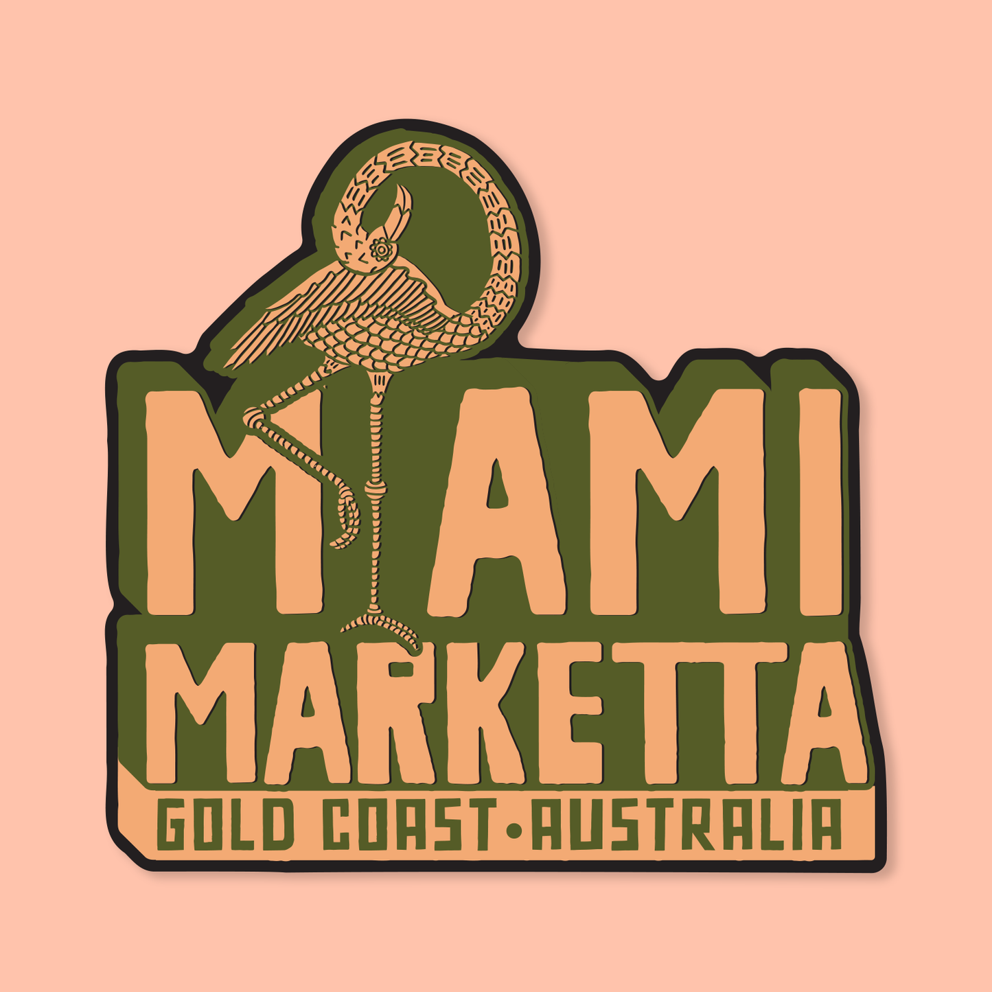 Marketta Block No.2 Sticker