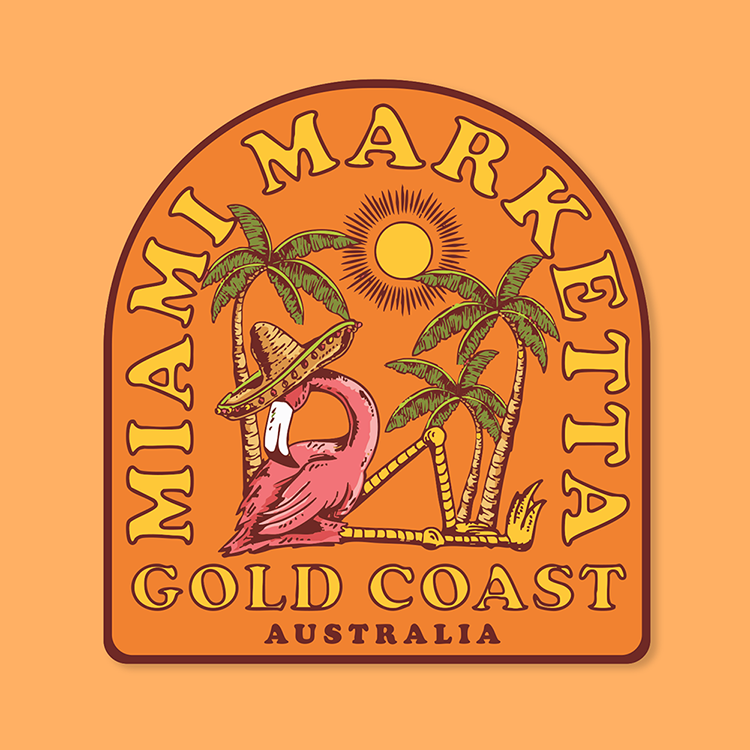 Marketta Siesta Sticker