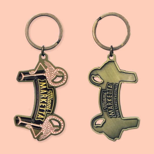 Marketta Arch Keyring