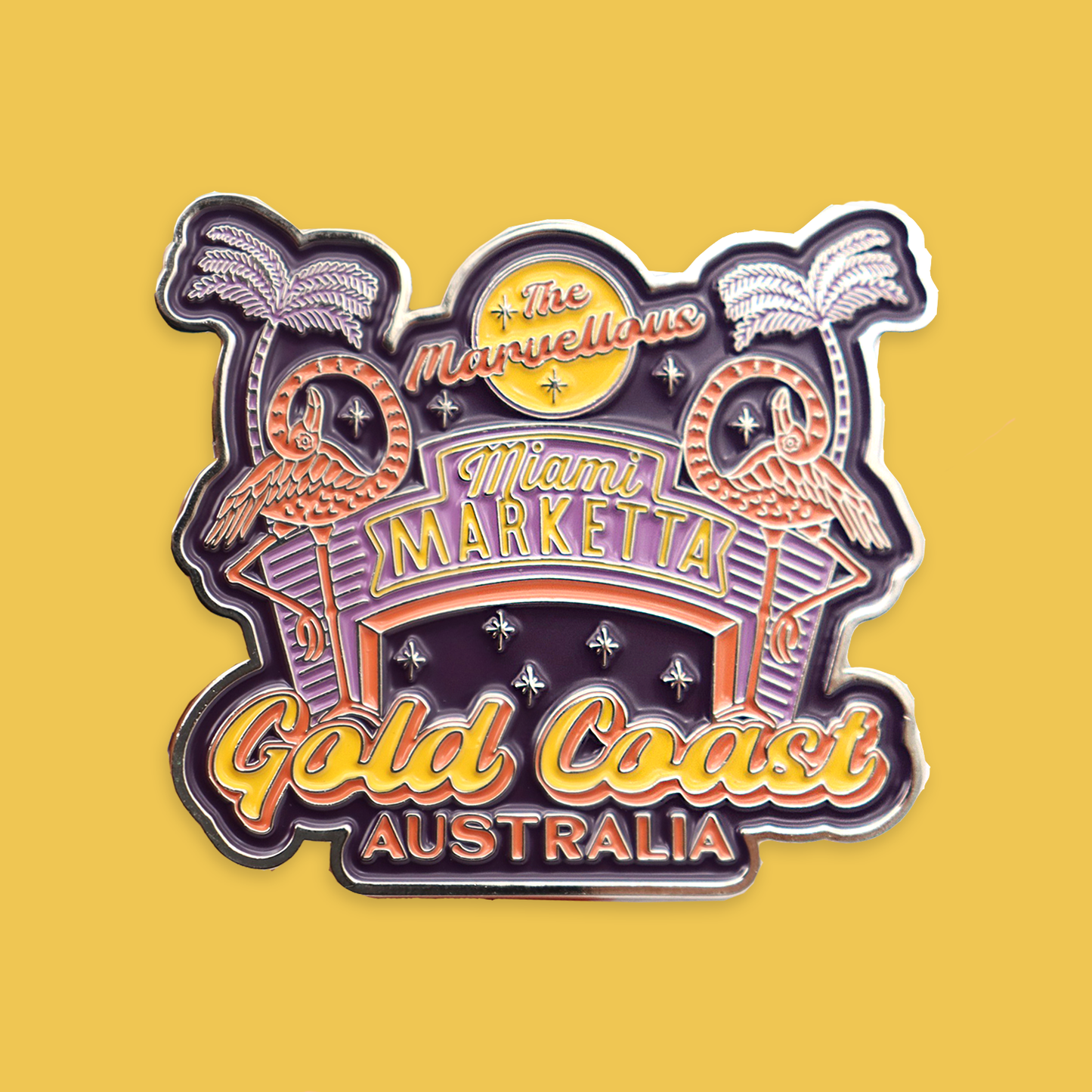 Marketta Arch - Enamel magnet