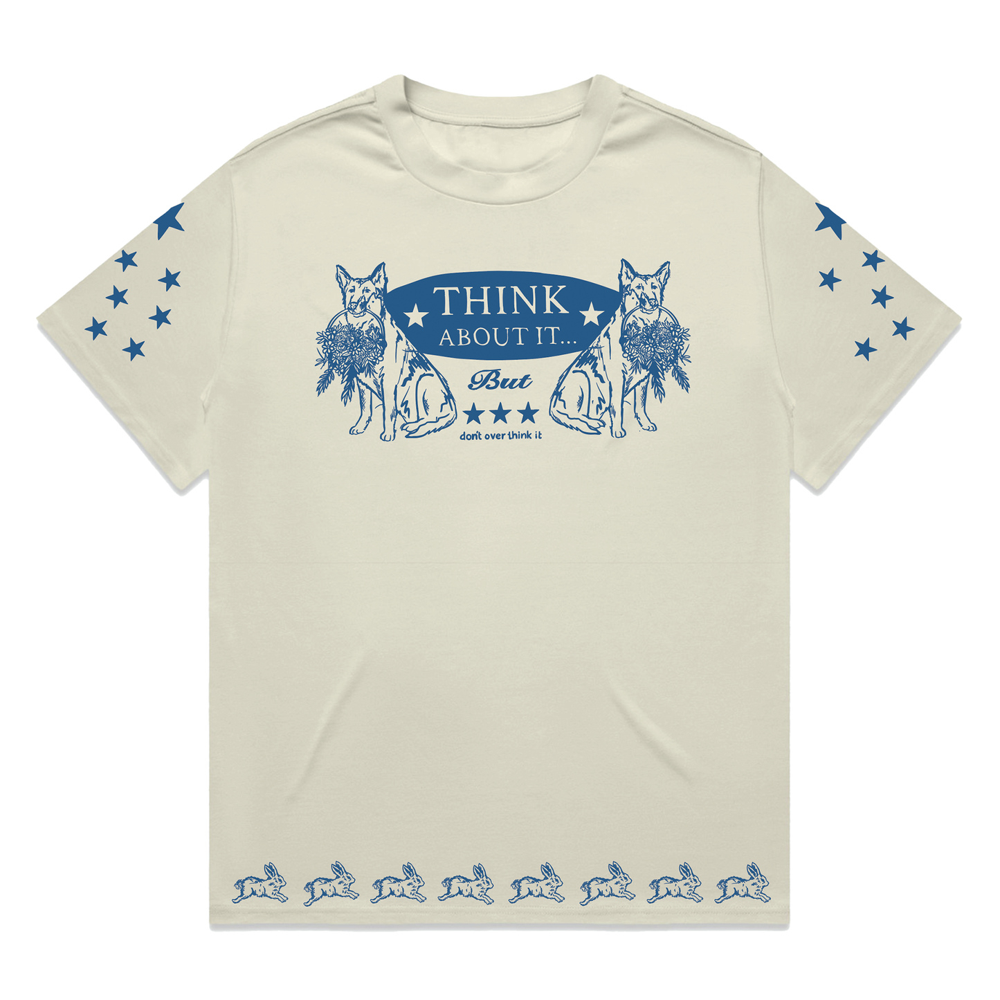American Apparel x CRT Art Tee - Cream