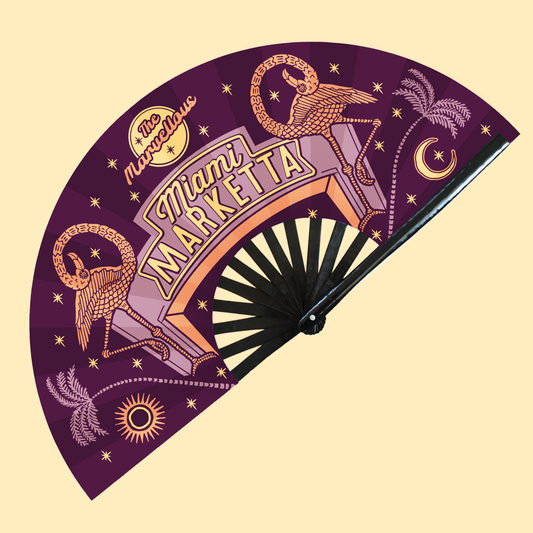 Marketta Hand Fan - Large