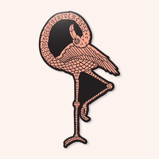 Marketta Flamingo Sticker