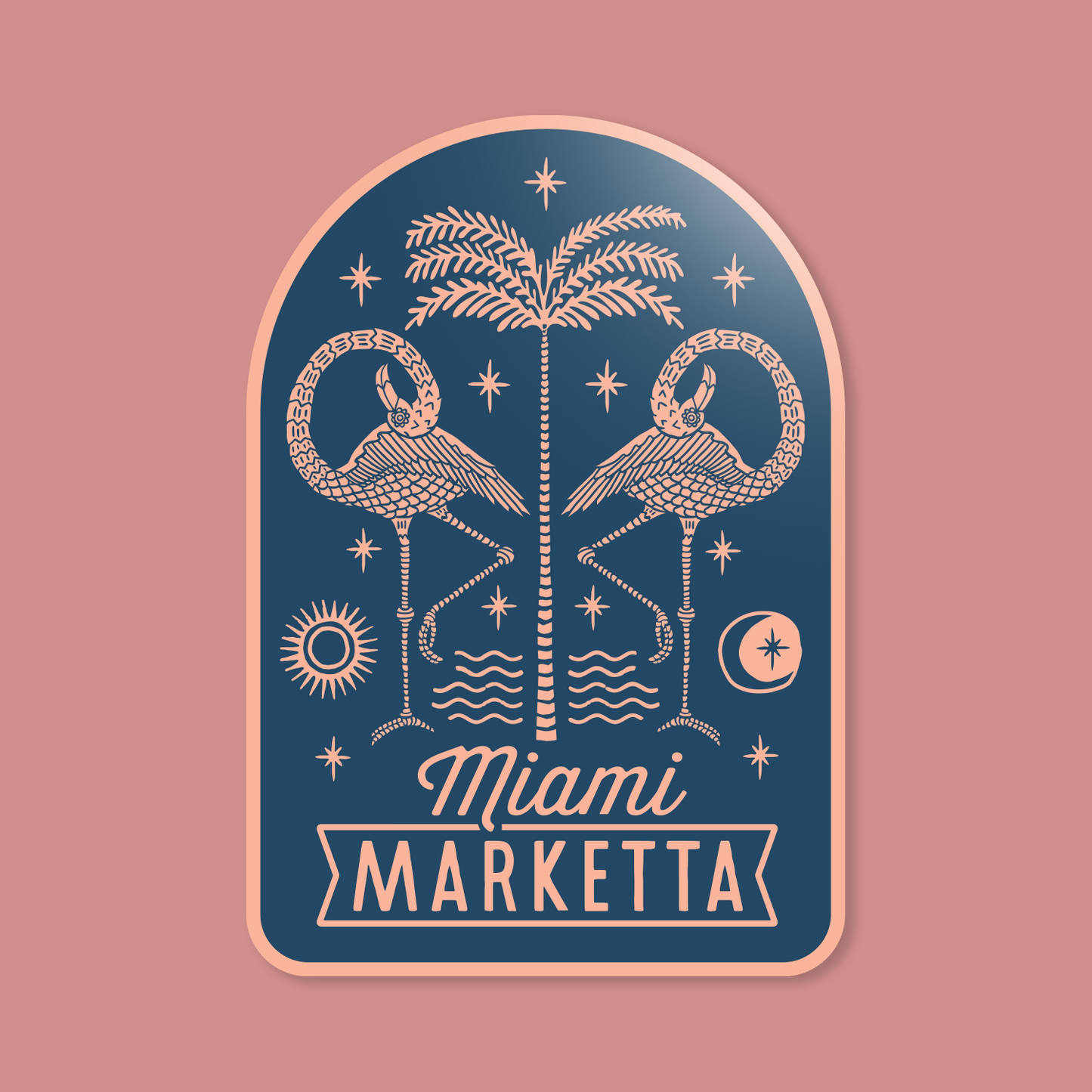 Marketta Icon Sticker