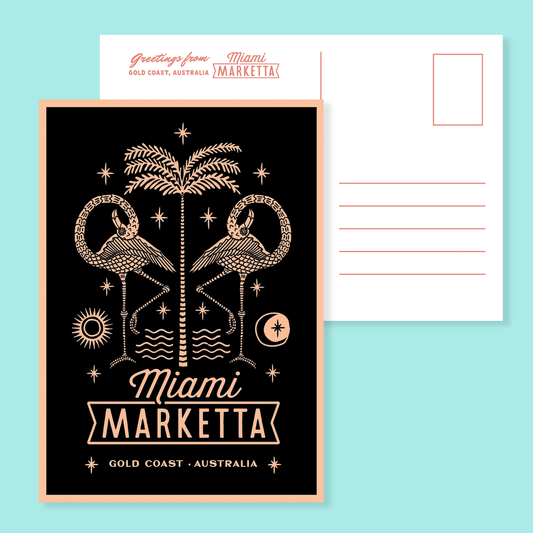 Marketta Icon Postcard