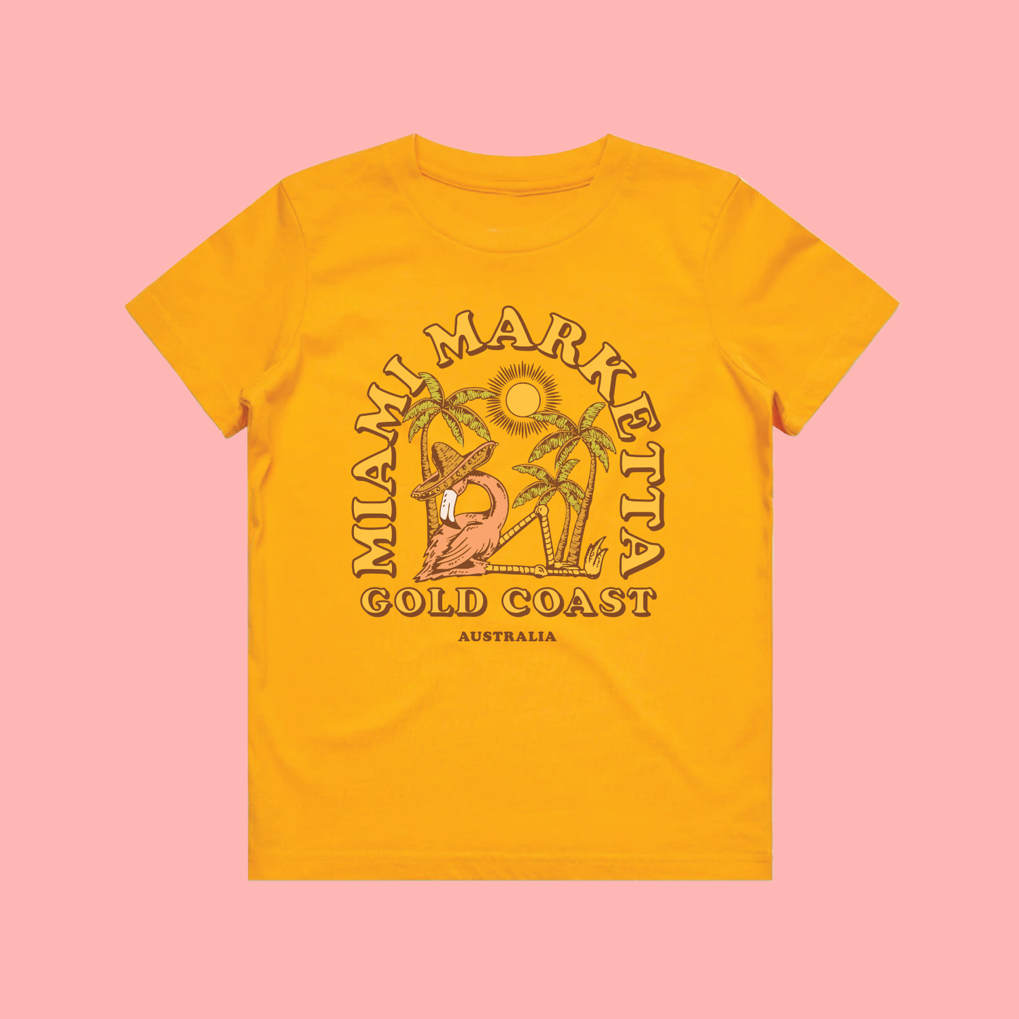 KIDS Siesta Tee - Gold