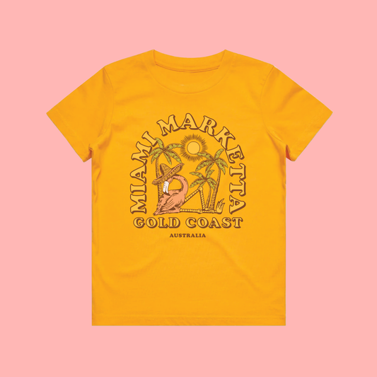 KIDS Siesta Tee - Gold