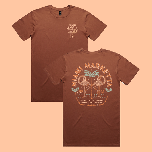 Miami Totem Tee - Copper