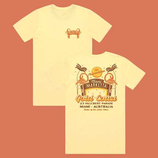 Marketta Arch Tee - Butter