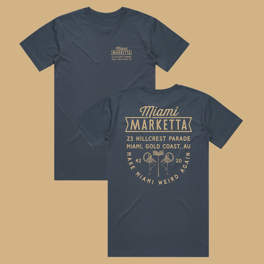 Marketta Standard Tee - Navy