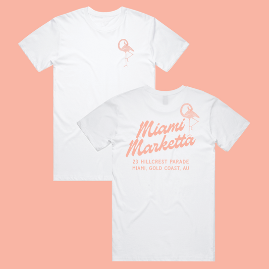 Marketta Vacay Tee - White